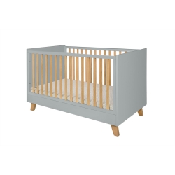 Novelies ZARA GREY łóżeczko 140x70 cm z opcją tapczanika