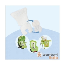 Bertoni Lorelli Duo Comfort bawełniana wkładka do wózka, fotelika lub krzesełka