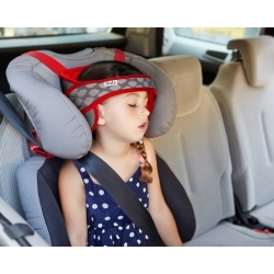 NapUp Grey opaska podtrzymująca główkę dziecka w foteliku samochodowym