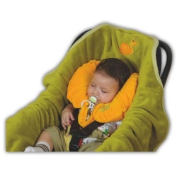 BabyMatex poduszka pod szyję dla niemowląt PEPI kolor  ecru
