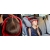NapUp Red opaska podtrzymująca główkę dziecka w foteliku samochodowym
