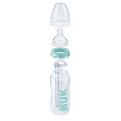 Butelka antykolkowa NUK First Choice+ Anti-colic Professional 300ml smoczek silikonowy 0-6 m-cy M