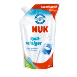 Specjalny płyn do mycia butelek i smoczków 500 ml opakowanie uzupełniające Nuk 256401