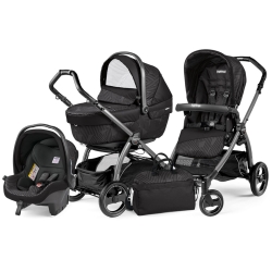 Peg Perego BOOK XL Sportivo Modular GEO BLACK na stelażu JET