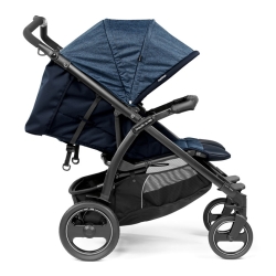 Peg Perego Book for Two Classico INDIGO wózek dla bliźniąt