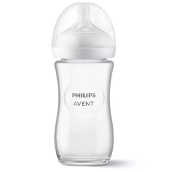 Avent Philips Responsywna butelka SZKLANA 240 ml Natural SCY933/01