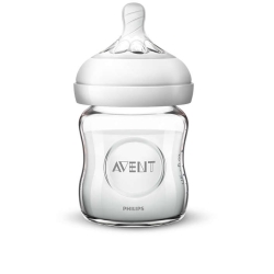 Avent Philips Natural 2.0 butelka szklana dla niemowląt 120 ml smoczek 0m+ SCF051/17