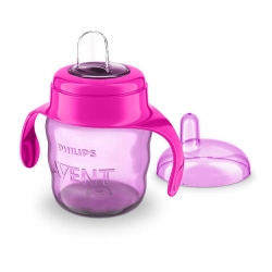 Avent Philips Kubek niekapek z miękkim ustnikiem silikonowym 200ml 6m+ Łatwe picie SCF551/03