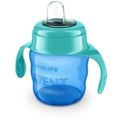 Avent Philips Kubek niekapek z miękkim ustnikiem silikonowym 200ml 6m+ Łatwe picie SCF551/05