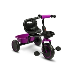 Rowerek 3 kołowy LOCO Purple pojazd trójkołowy Toyz by Caretero