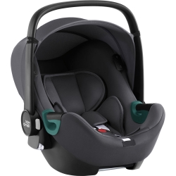 Baby-Safe iSENSE Midnight Grey zestaw fotelik z bazą FLEX BASE iSENSE Britax-Romer nosidełko dla dziecka 0-13 kg