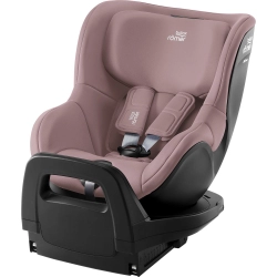 DUALFIX Pro M Dusty Rose obrotowy fotelik samochodowy RWF i-Size Britax Romer dla dziecka do 19 kg