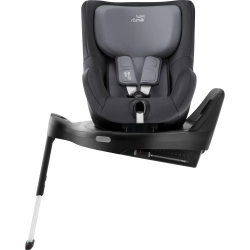 DUALFIX Pro Midnight Grey obrotowy fotelik samochodowy RWF i-Size Britax Romer dla dziecka do 19 kg