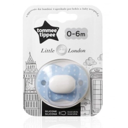 Smoczek uspokajający dla dziecka 0-6 miesięcy Tommee Tippee Little London