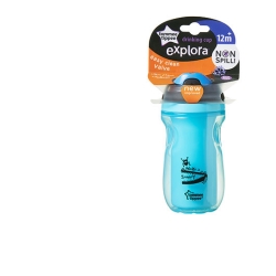 Tommee Tippee 12m+ Bidon Łyczek NEW Active Drinking 260 ml kubek termiczny niebieski