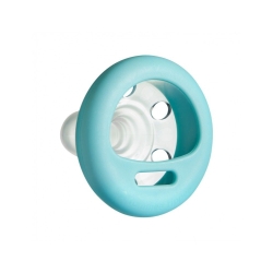 Tommee Tippee smoczek silikonowy uspokajający BREAST-LIKE dla dziecka 6-18 miesięcy dwupak smoczków