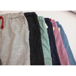 BARNABA spodnie długie dresowe rozmiary 80-116 cm różne kolory ukltracienkie