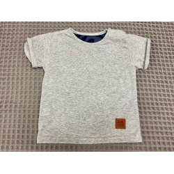 Barnaba ULTRACIENKA  na lato bluzka T-shirt DINO bluzeczka krótki rękaw dla dziecka w rozmiarach 68-98cm