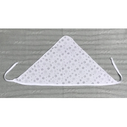 Barnaba chustka dziecięca bawełniana trójkątna czapeczka dla dziecka wzór 6346