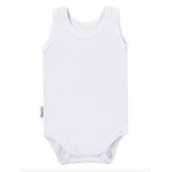 Eevi body na ramiączkach WHITE BASIC białe rozmiary 56, 62, 74, 98 cm