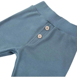 Eevi spodnie bawełniane BALLOONS turkusowe rozmiary 98, 104 cm