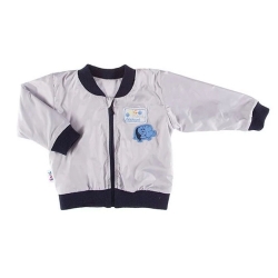 EEVI kurtka bomberka SAWANNA szara rozmiar 74 cm