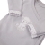 Eevi body zakładane kopertowo z długim rękawem NEWBORN szare rozmiary 46 cm