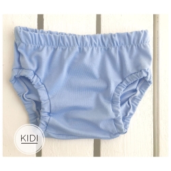 KIDI Bloomersy niebieskie majtki rozmiar 62 cm majteczki dla dziecka na pampersa