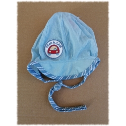 Czapka cienka na lato MirMar Szymuś czapeczka letnia dla dziecka obwód główki 36 cm