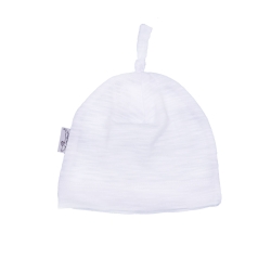 MirMar czapka Wcześniaczek biała bawełniana czapeczka dla dziecka na obwód głowy 34, 38, 40 cm