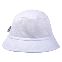 MirMar kapelusz Gapulek biały kapelusik na lato rozmiary 46 i 48  CM