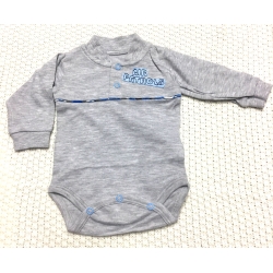 Oskar Baby body rozpinane z długim rękawem 1603 Air Patrols rozmiary 56-98 cm
