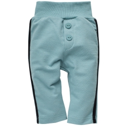 Pinokio spodnie dresowe LEON zielone rozmiary 62, 68, 74, 80, 86, 92 cm