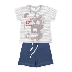 Pinokio piżama z krótkim rękawem LION rozmiary 80-122 cm