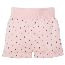 Pinokio spodenki krótkie letnie LOVE SUMMER różowe rozmiar 86 cm