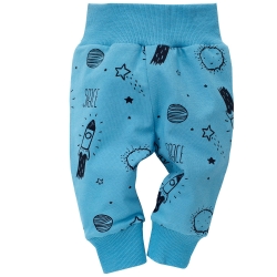 Pinokio spodnie legginsy BIG DREAM niebieskie rozmiary 62, 74, 80 cm