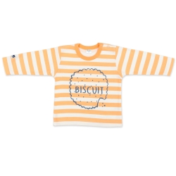 Pinokio bluzka z długim rękawem GARCON pomarańczowa rozmiary 74, 80, 86 cm