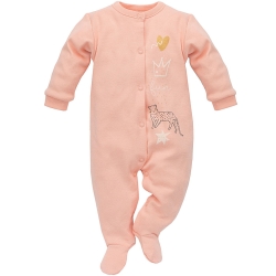 Pinokio pajacyk SWEET PANTHER ciemny różowy rozmiary 62, 74 cm