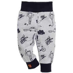 Pinokio spodnie legginsy XAVIER szare rozmiary 62, 68, 80 cm