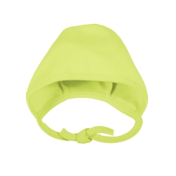 Pinokio czapka Basic zielona wiązana czapeczka dla dziecka na wzrost 74 cm