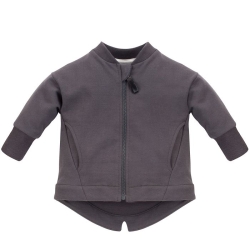 Pinokio bluza rozpinana dresowa DREAMER grafitowa rozmiary 62, 68, 74, 86 cm