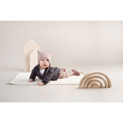 Pinokio bluza rozpinana dresowa DREAMER grafitowa rozmiary 62, 68, 74, 86 cm