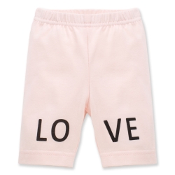 Pinokio spodenki legginsy LOVE&LOVE spodenki krótkie różowe rozmiary 56-104 cm