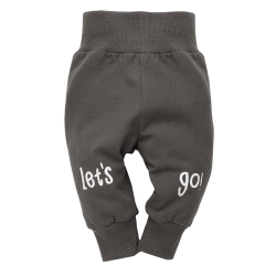 Pinokio spodnie legginsy OLD CARS grafitowe rozmiary 62, 80 cm