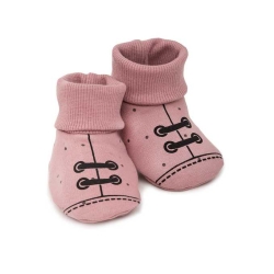 Pinokio bawełniane buciki PETIT LOU różowe rozmiar 56/62 cm