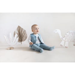 Pinokio półśpiochy bezuciskowe SLOW LIFE niebieskie rozmiar 50,74 cm