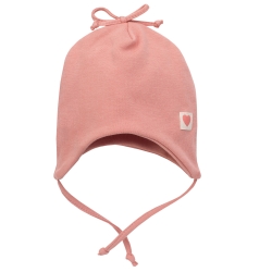 Pinokio czapka wiązana SPRING LIGHT różowa czapeczka rozmiary 56-74 cm