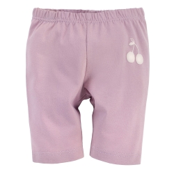 Pinokio spodnie legginsy 3/4 krótkie SWEET CHERRY różowe rozmiary 68, 74, 80, 86, 92 cm