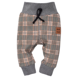 Pinokio spodnie legginsy w kratkę THE BEARS CLUB rozmiar 68 cm