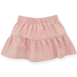 Pinokio spódnica TINY FLOWERS spódniczka różowa z falbanką rozmiar 68, 80, 98, 104 cm